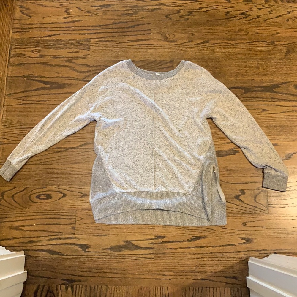 Super cute and soft gray sweater